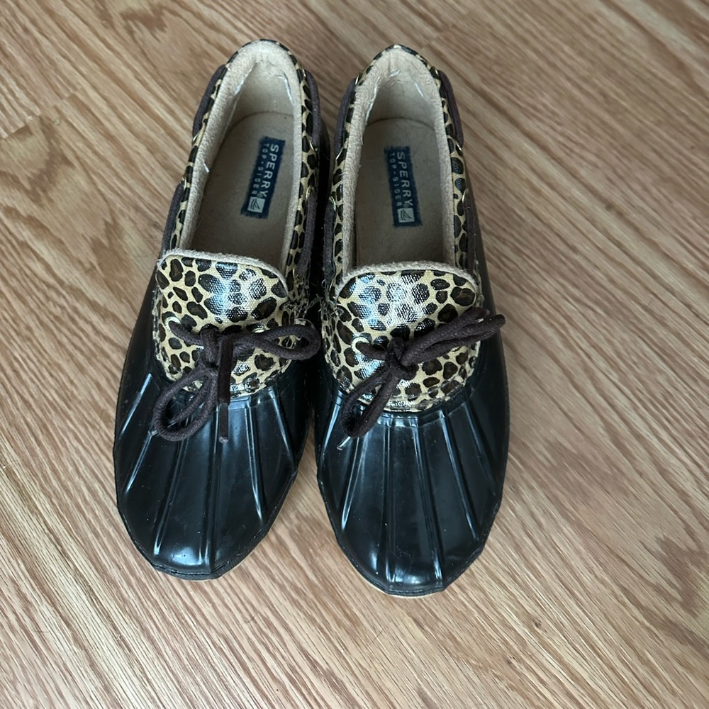 Sperry leopard duck boot - Picture 5 of 7